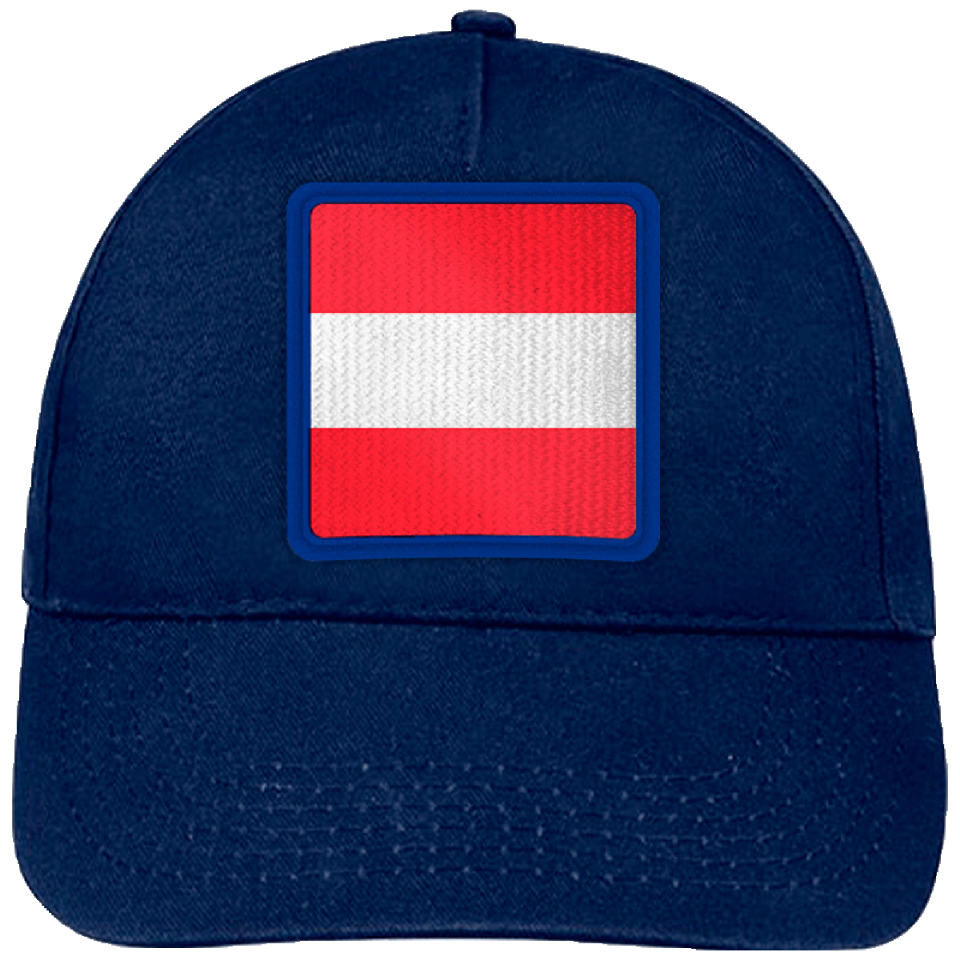 Gorra infantil con bandera Austria