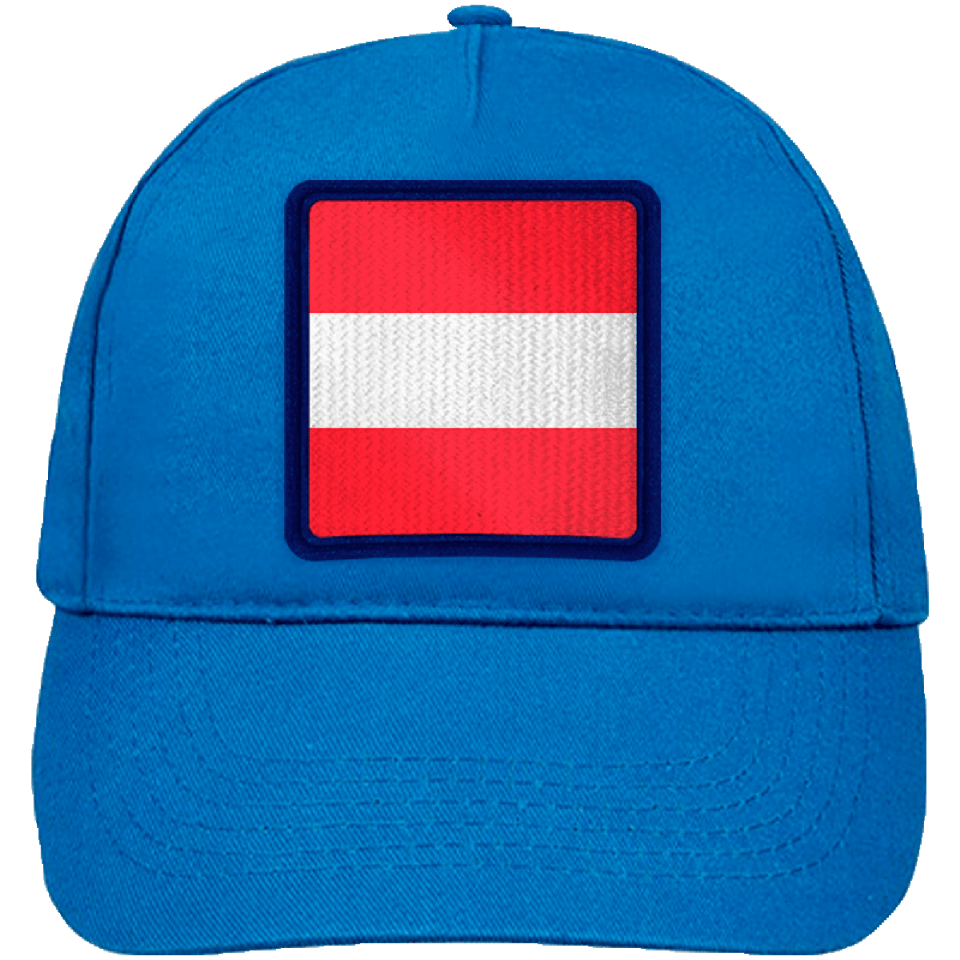Gorra infantil con bandera Austria