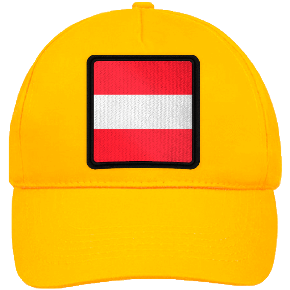 Gorra infantil con bandera Austria