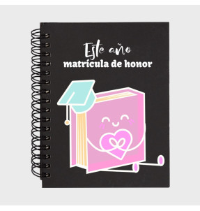 Libreta vuelta al cole: matrícula de honor