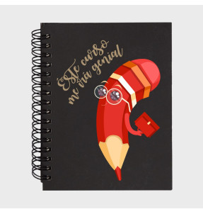 Libreta vuelta al cole: lápiz