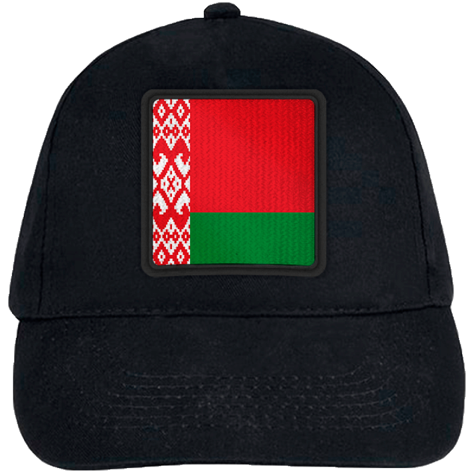 Gorra infantil con bandera Bielorrusia