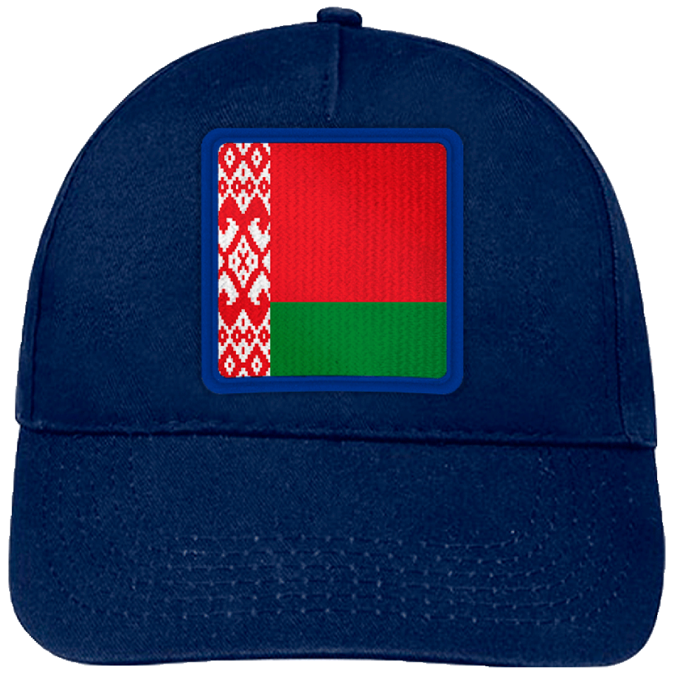 Gorra infantil con bandera Bielorrusia