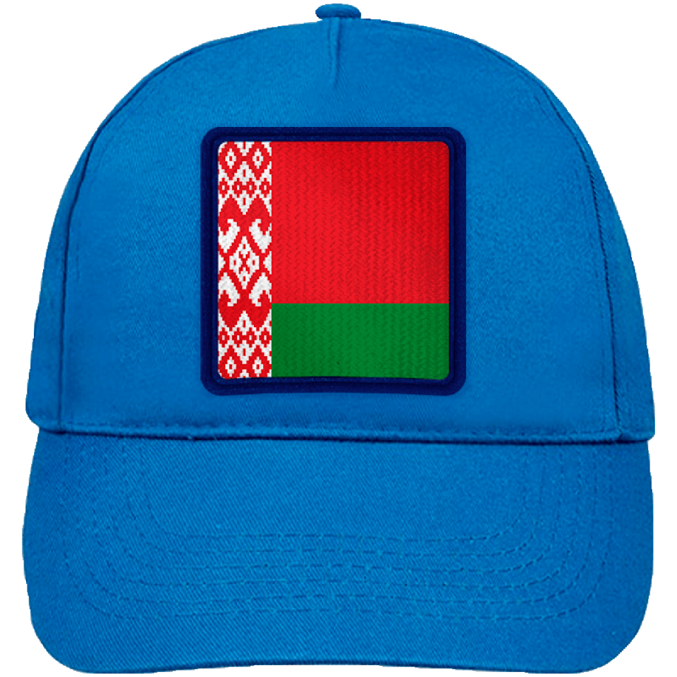 Gorra infantil con bandera Bielorrusia