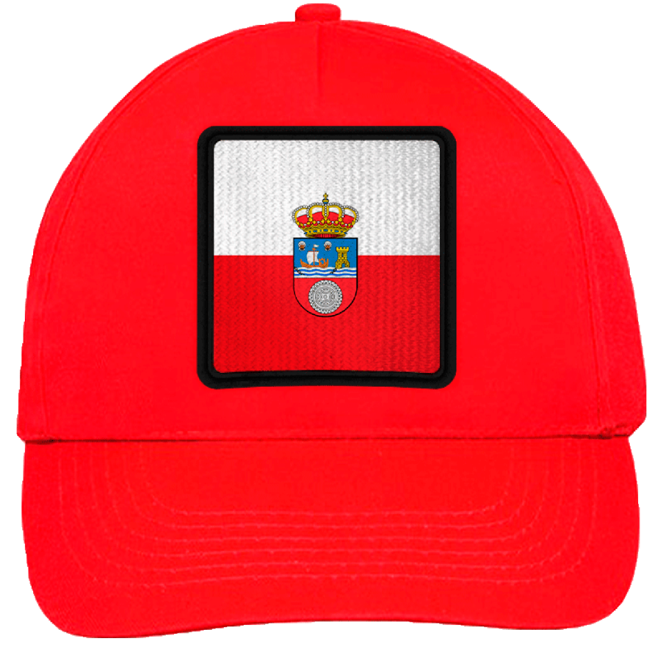 Gorra infantil con bandera Cantabria