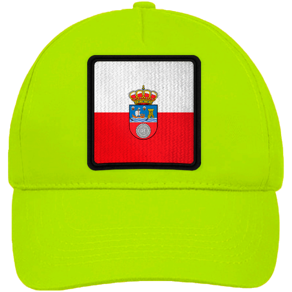 Gorra infantil con bandera Cantabria