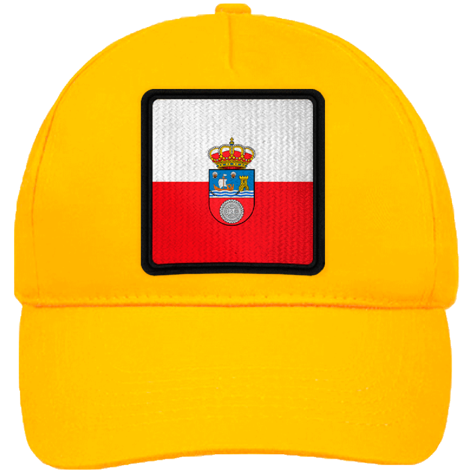 Gorra infantil con bandera Cantabria
