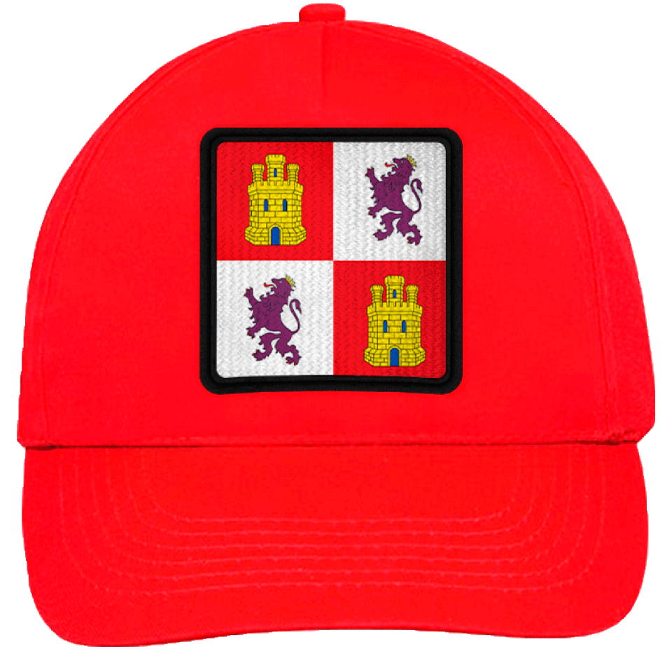 Gorra infantil con bandera Castilla y León