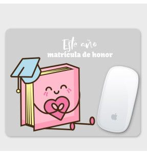 Alfombrilla para la vuelta al cole: matrícula de honor