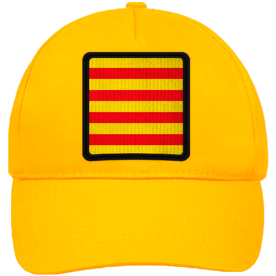 Gorra infantil con bandera Catalunya