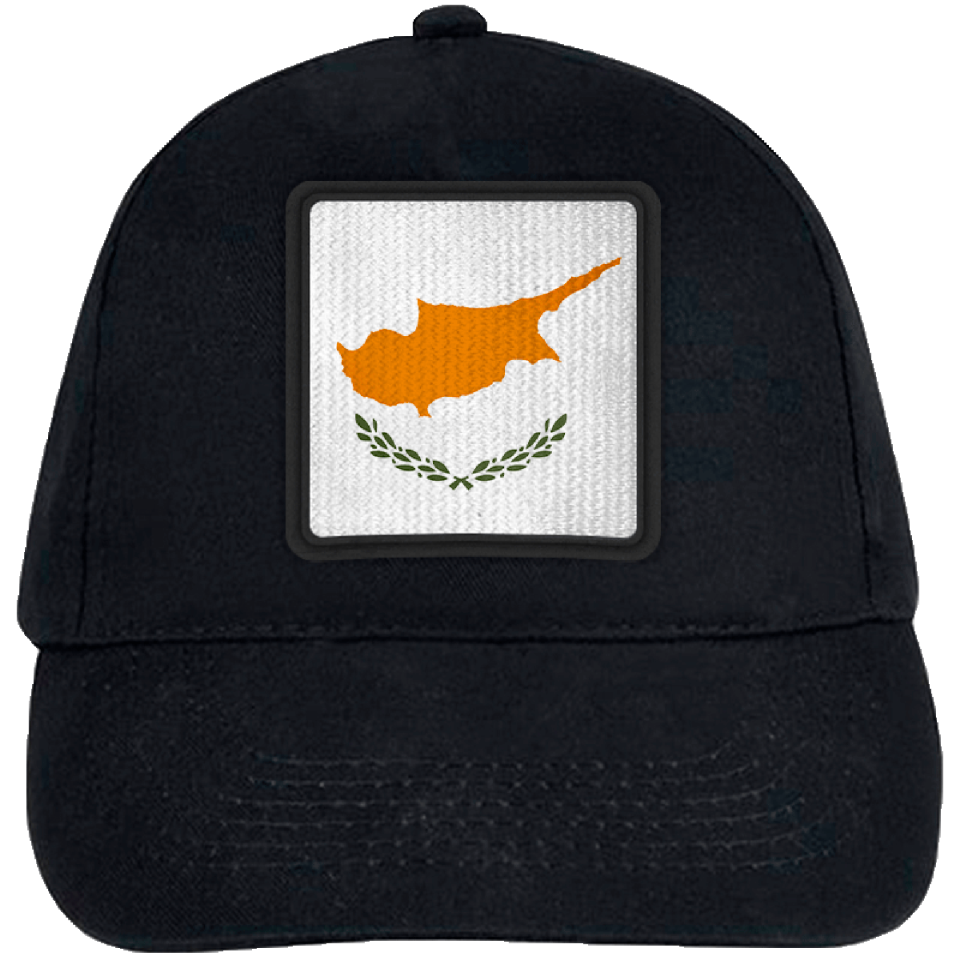 Gorra infantil con bandera Chipre