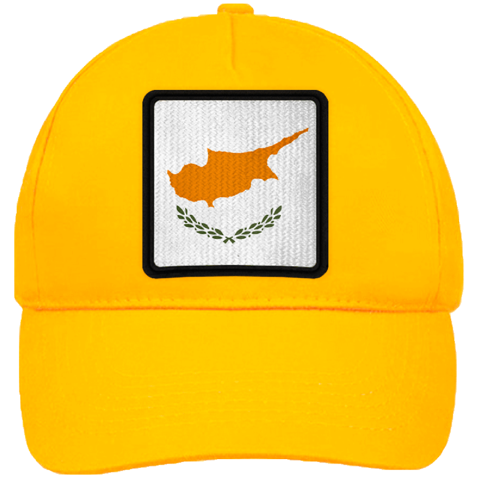 Gorra infantil con bandera Chipre