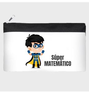 Estuche para la vuelta al cole: súper matemático