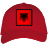 Gorra  adulto con parche bandera  Albania