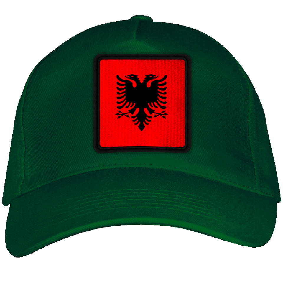 Gorra  adulto con parche bandera  Albania