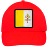 Gorra infantil con bandera Ciudad del Vaticano