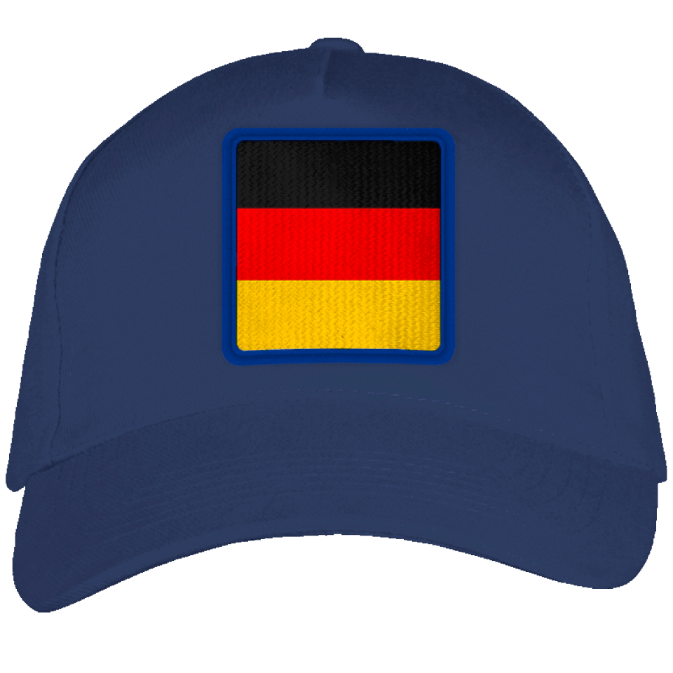 Gorra adulto con parche bandera Alemania