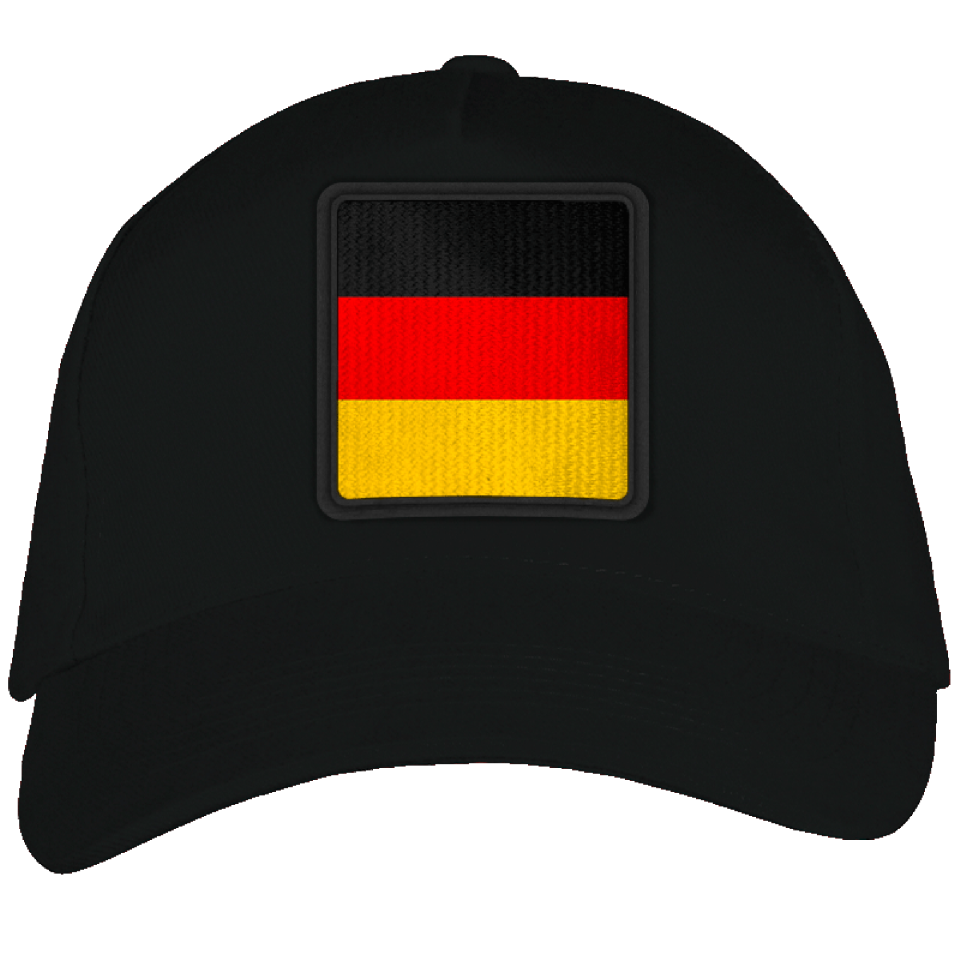 Gorra adulto con parche bandera Alemania