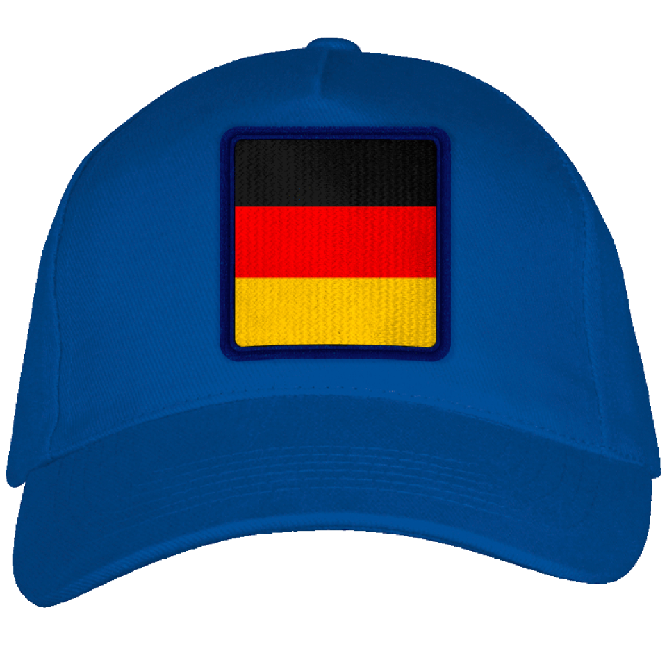 Gorra adulto con parche bandera Alemania