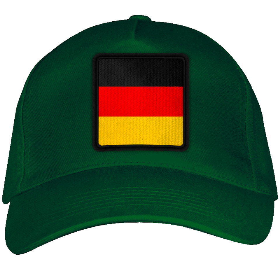 Gorra adulto con parche bandera Alemania