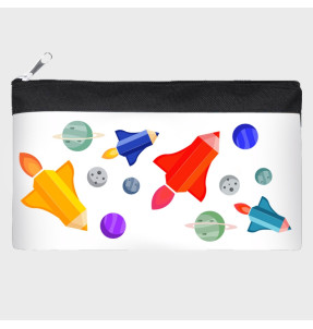 Estuche para la vuelta al cole: planetas