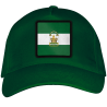 Gorra adulto con parche bandera Andalucía