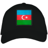 Gorra adulto con parche bandera Azerbaiyan