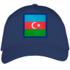 Gorra adulto con parche bandera Azerbaiyan