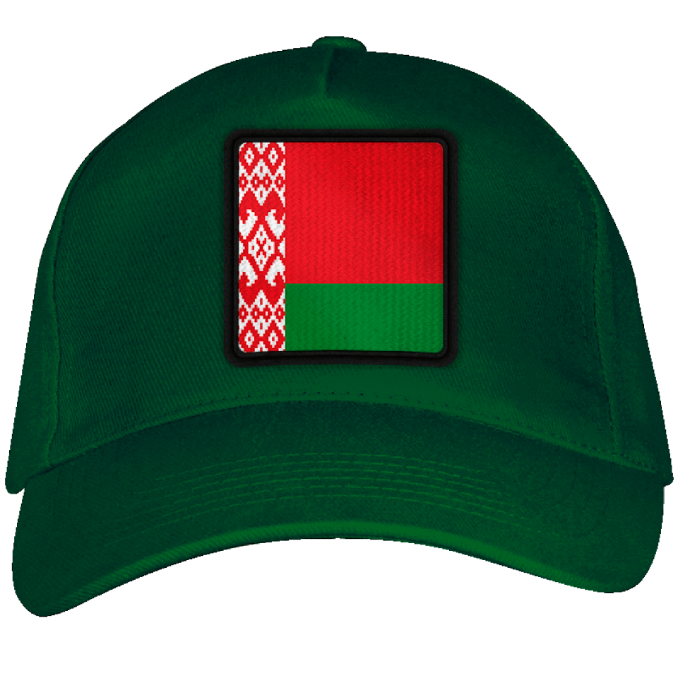 Gorra adulto con parche bandera Bielorrusia