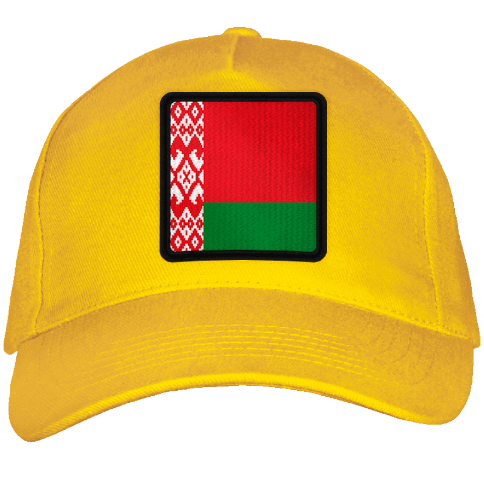 Gorra adulto con parche bandera Bielorrusia