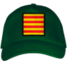 Gorra adulto con parche bandera Catalunya