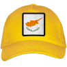 Gorra adulto con parche bandera Chipre