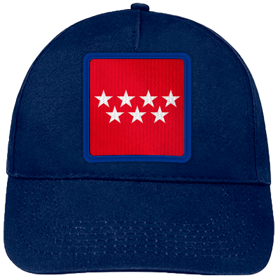 Gorra infantil con bandera Comunidad de Madrid