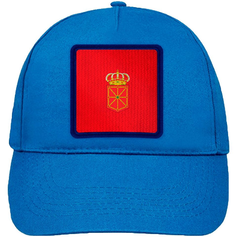 Gorra infantil con bandera Comunidad Foral de Navarra