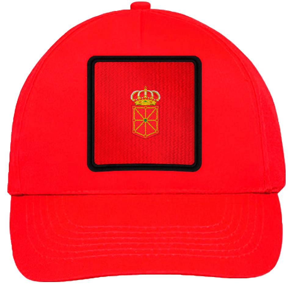 Gorra infantil con bandera Comunidad Foral de Navarra