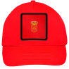 Gorra infantil con bandera Comunidad Foral de Navarra