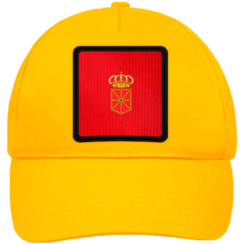 Gorra infantil con bandera Comunidad Foral de Navarra