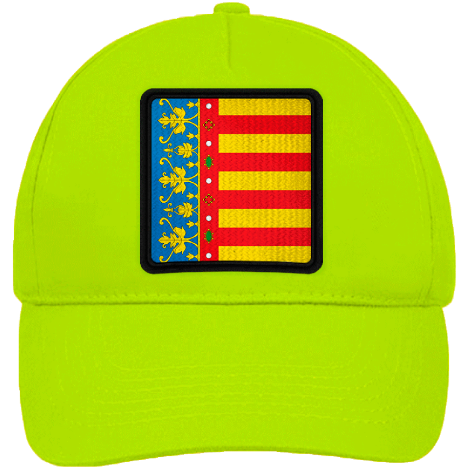 Gorra infantil con bandera Comunitat Valenciana