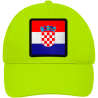 Gorra infantil con bandera Croacia