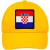 Gorra infantil con bandera Croacia