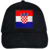 Gorra infantil con bandera Croacia