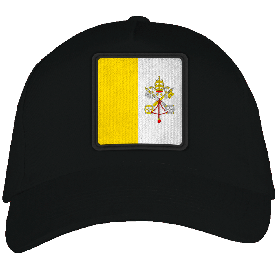 Gorra adulto con parche bandera Ciudad del Vaticano