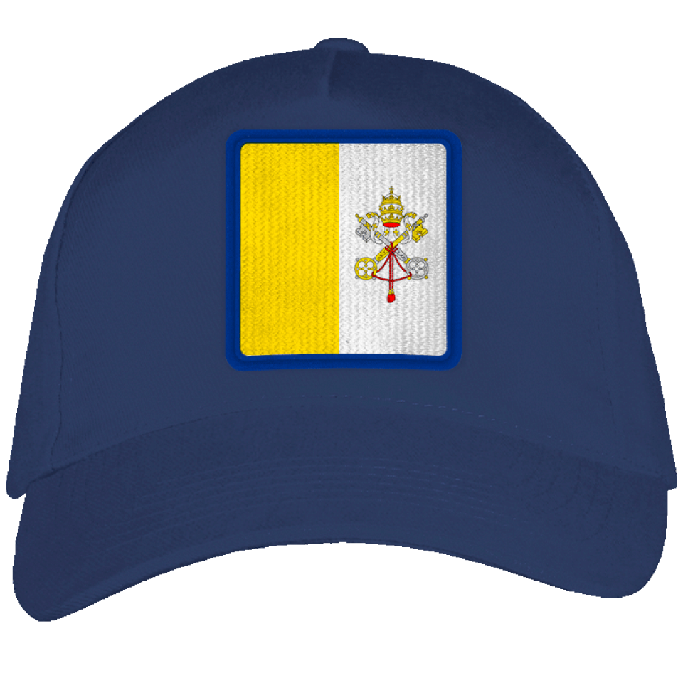 Gorra adulto con parche bandera Ciudad del Vaticano