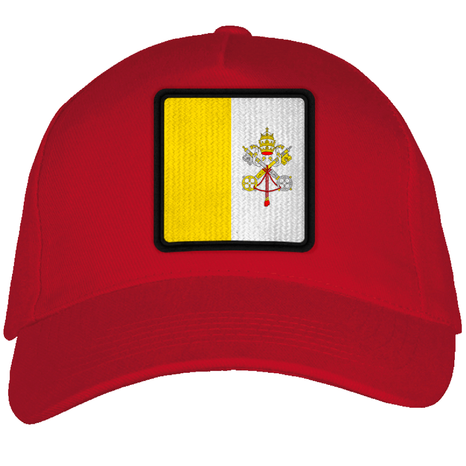 Gorra adulto con parche bandera Ciudad del Vaticano