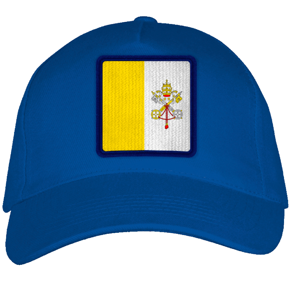 Gorra adulto con parche bandera Ciudad del Vaticano