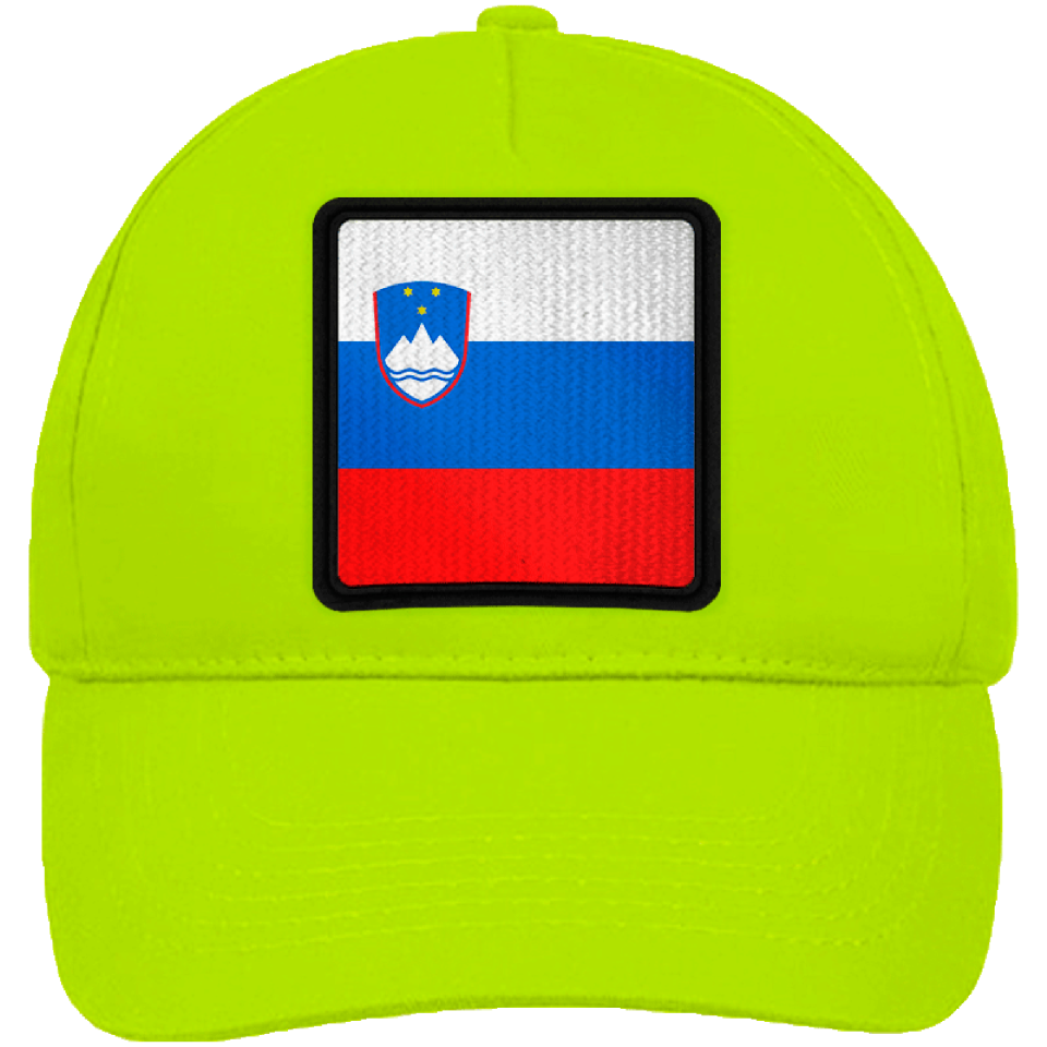 Gorra infantil con bandera Eslovenia