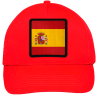 Gorra infantil con bandera España