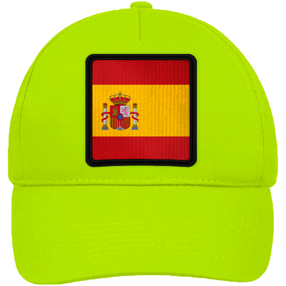 Gorra infantil con bandera España
