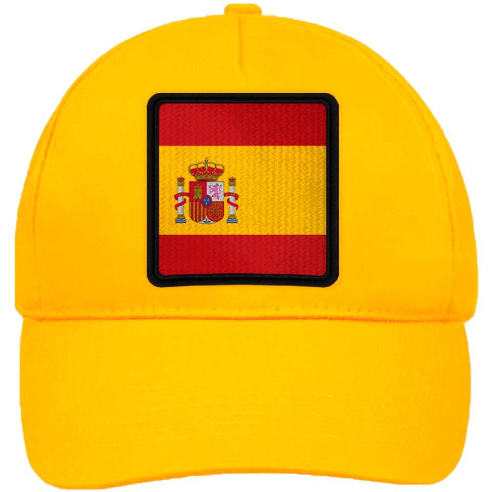 Gorra infantil con bandera España