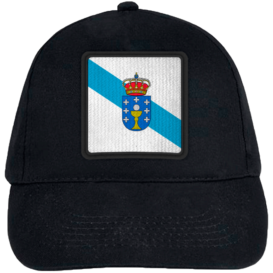 Gorra infantil con bandera Galicia